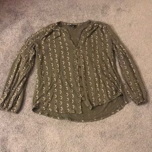 Large Lucky Brand Button Up Shirt